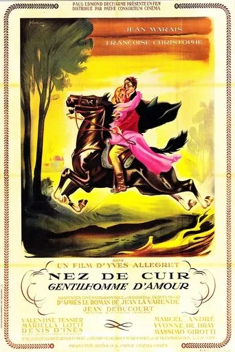 Póster de Nariz de cuero (1952) con Marcel André como Josias