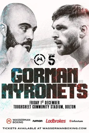 Póster de Nathan Gorman vs. Bohdan Myronets