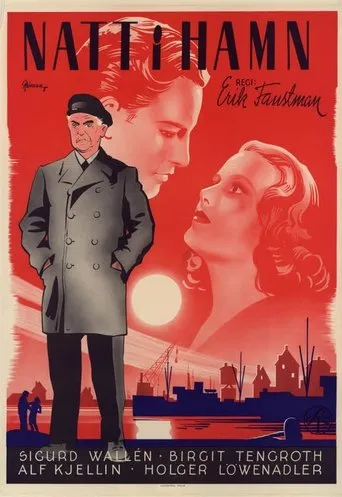 Póster de Natt i hamn