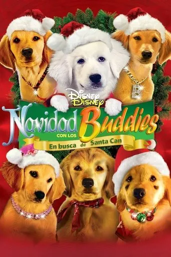 Póster de Navidad con los Buddies: En busca de Santa Can (2009) con Kaitlyn Maher como Tiny (voice)