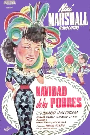 Póster de Navidad de los pobres