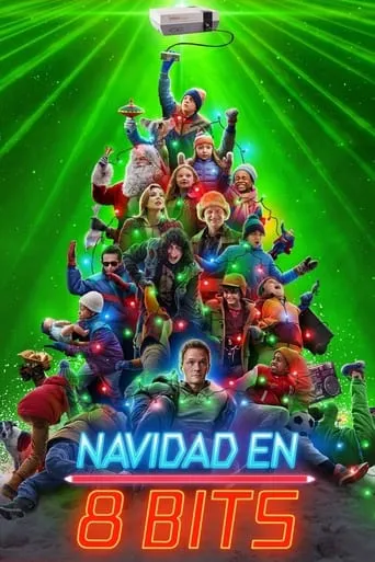 Póster de Navidad en 8 bits (2021) con Winslow Fegley como Jake Doyle
