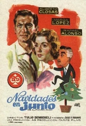 Póster de Navidades en junio