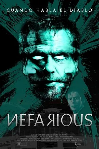 Póster de Nefarious. Cuando habla el diablo