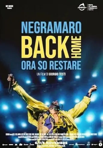 Póster de Negramaro Back Home - Ora so restare