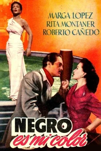 Póster de Negro es mi color