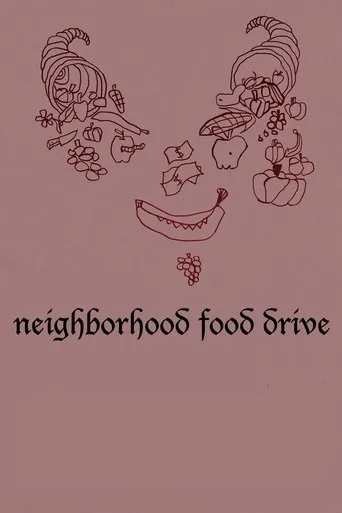 Póster de Neighborhood Food Drive