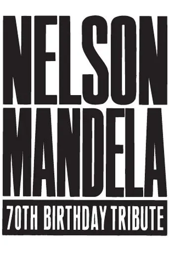 Póster de Nelson Mandela 70th Birthday Tribute