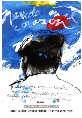 Póster de Neruda en el corazón