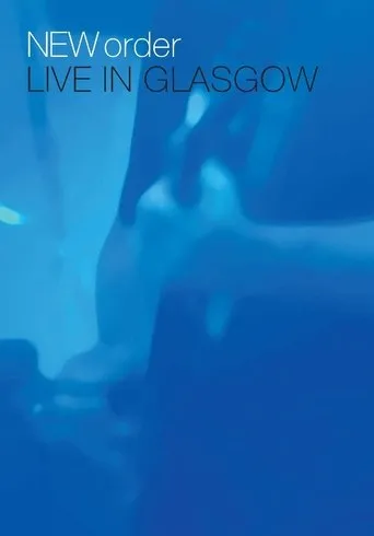 Póster de New Order - Live in Glasgow