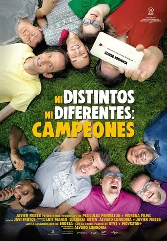 Póster de Ni distintos ni diferentes: Campeones