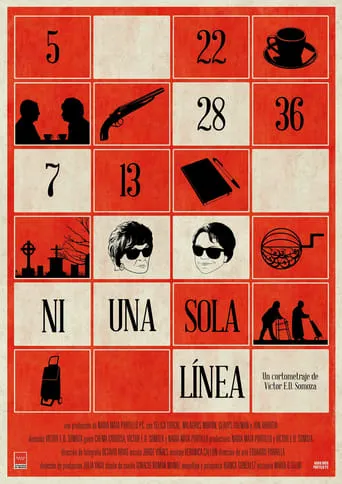 Póster de Ni una sola línea