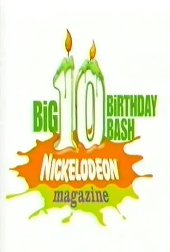 Póster de Nickelodeon Magazine's Big 10 Birthday Bash