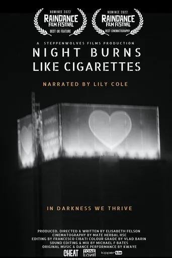 Póster de Night Burns Like Cigarettes