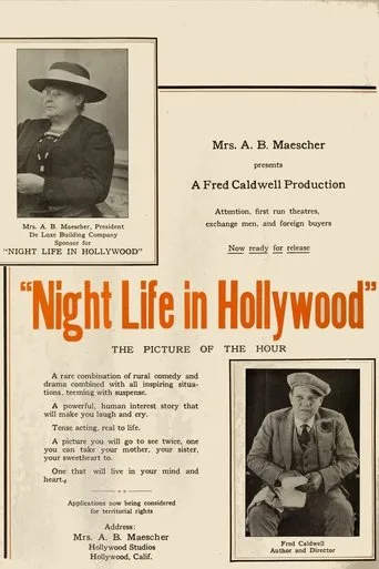 Póster de Night Life in Hollywood