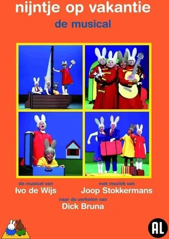Póster de Nijntje op vakantie