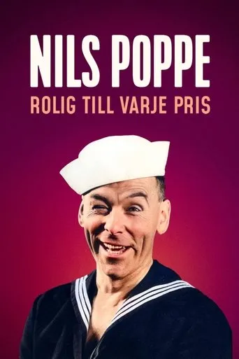Póster de Nils Poppe: Rolig till varje pris