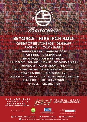 Póster de Nine Inch Nails : Budweiser Made In America Festival