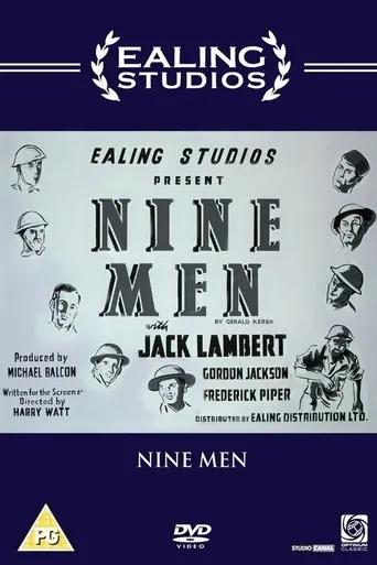 Póster de Nine Men