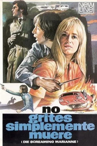 Póster de No grites, simplemente muere (1971) con Judy Huxtable como Hildegarde