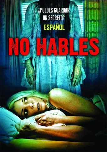 Póster de No Hables (2015) con Benjamin Nathan-Serio como Bruce