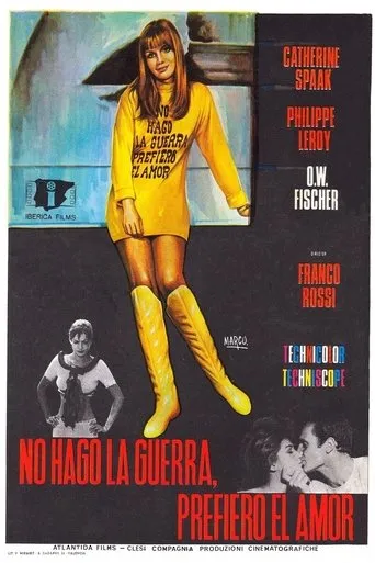 Póster de No hago la guerra... prefiero el amor