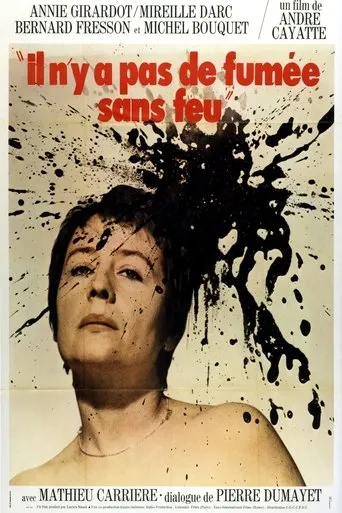Póster de No hay humo sin fuego (1973) con André Falcon como Boussard