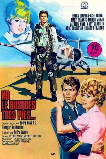 Póster de No le busques tres pies...