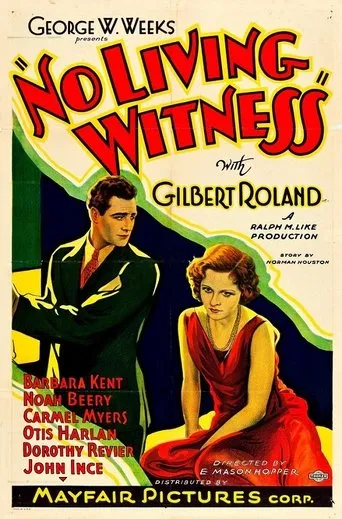 Póster de No Living Witness