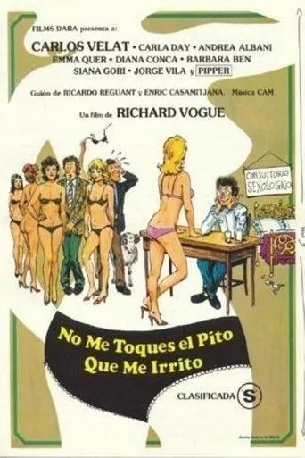 Póster de No me toques el pito que me irrito