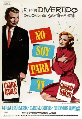 Póster de No soy para ti (1959) con Lilli Palmer como Kathryn Ward