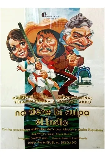 Póster de No tiene la culpa el Indio