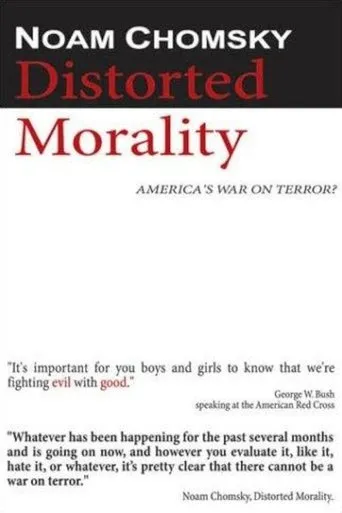 Póster de Noam Chomsky: Distorted Morality