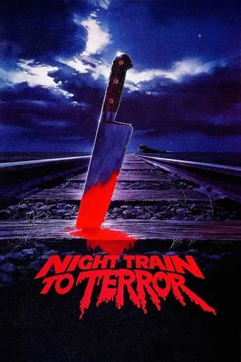 Póster de Noche en el tren del terror (1985) con Tony Giorgio como Satan (segment "The Night Train") (as Lu Sifer)