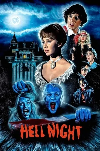 Póster de Noche infernal (1973) con Keith Barron como Dr. Haynes