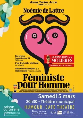 Póster de Noémie de Lattre : féministe pour homme