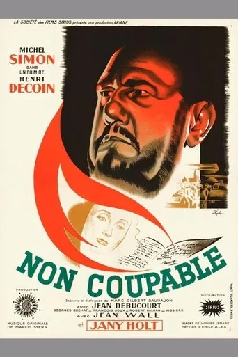 Póster de Non coupable