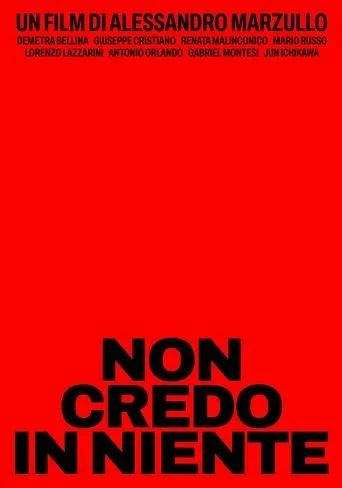 Póster de Non credo in niente