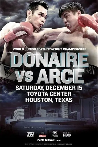 Póster de Nonito Donaire vs. Jorge Arce