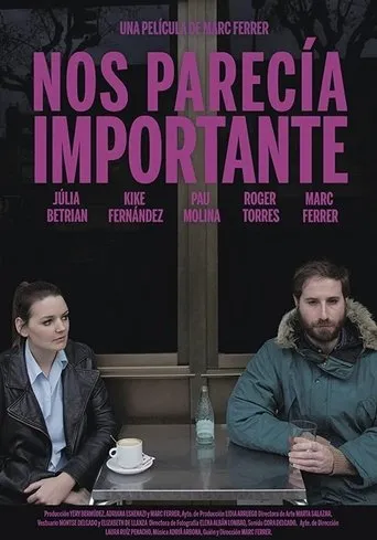 Póster de Nos parecía importante