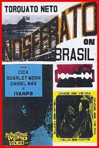Póster de Nosferato no Brasil