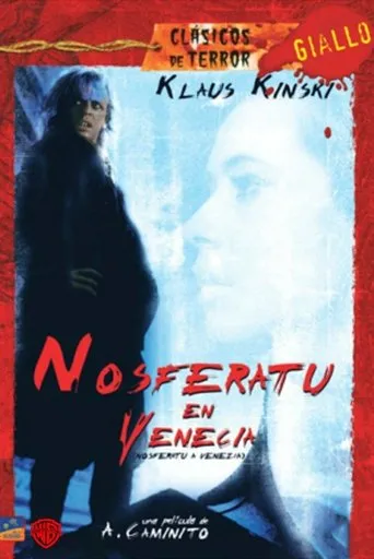 Póster de Nosferatu en Venecia (1988) con Yorgo Voyagis como Dr. Barneval
