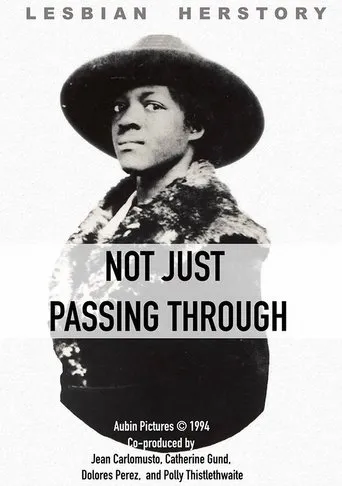 Póster de Not Just Passing Through