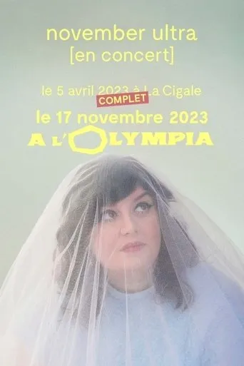 Póster de November Ultra à l'Olympia