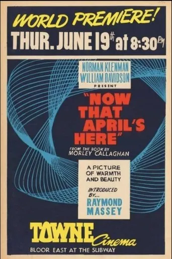 Póster de Now That April's Here