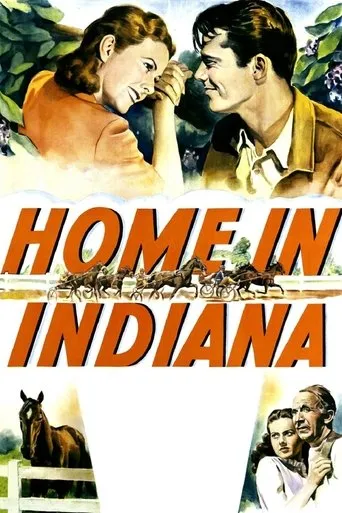 Póster de Nuestra casa en Indiana (1944) con June Haver como Christopher 'Cri-Cri' Boole