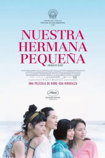 Póster de Nuestra hermana pequeña (2015) con Suzu Hirose como Suzu Asano