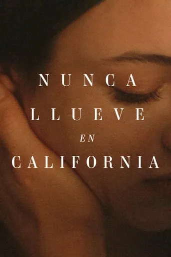 Póster de Nunca llueve en California (2023) con Gretchen Mol como Sandra