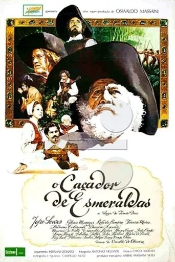 Póster de O Caçador de Esmeraldas