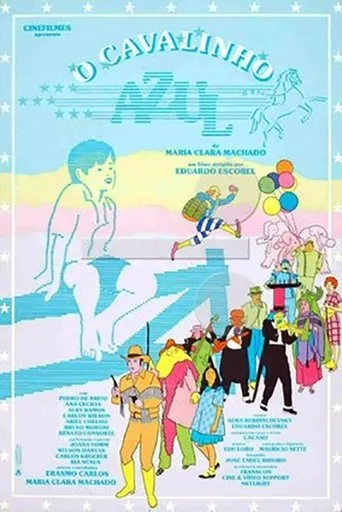 Póster de O Cavalinho Azul
